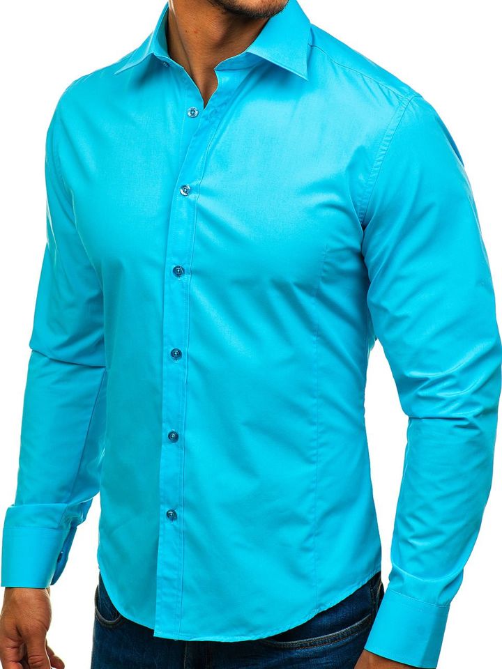 Koszula-meska-elegancka-z-dlugim-rekawem-jasnoniebieska