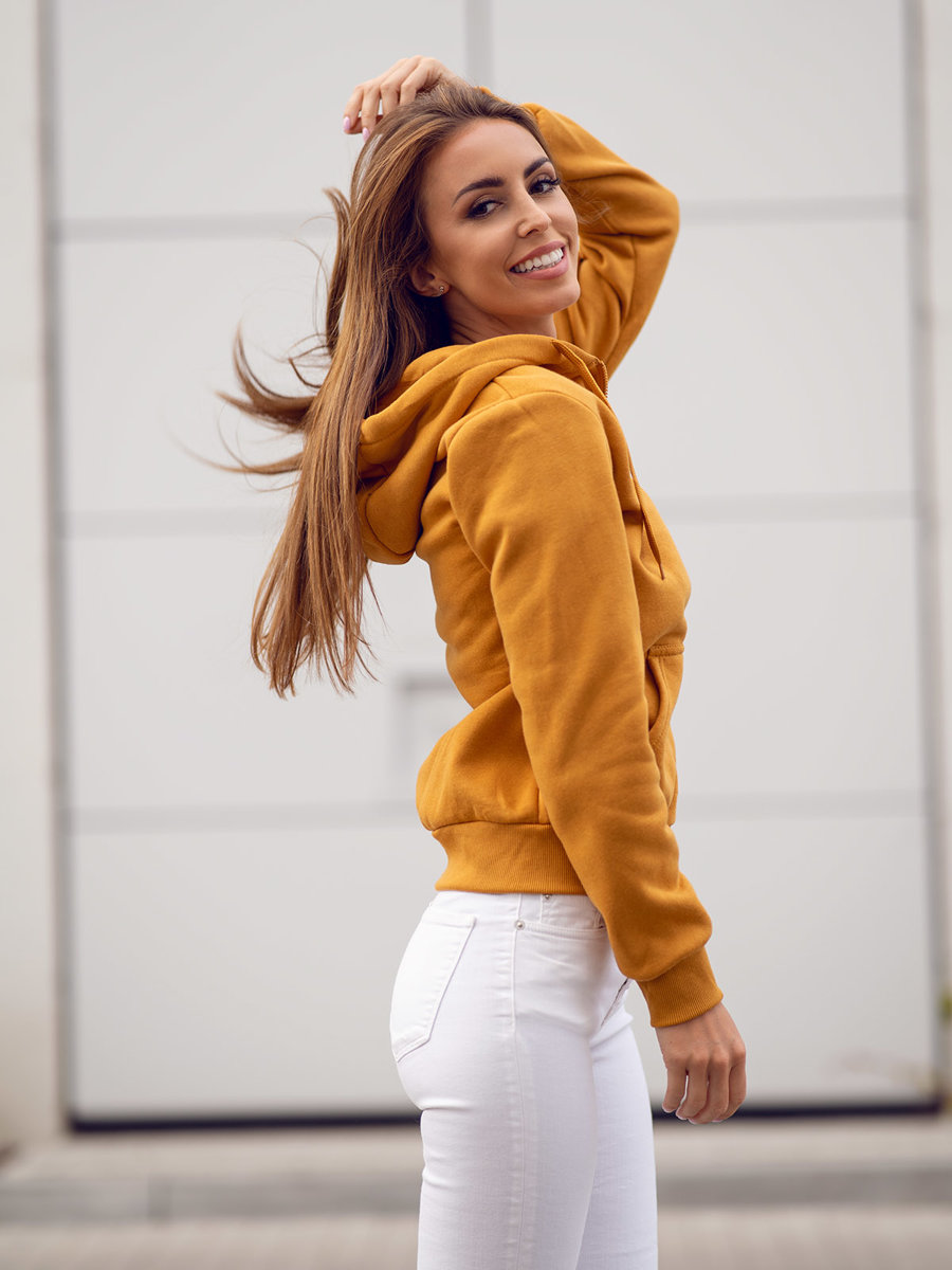 Bluza-damska-z-kapturem-camelowa-Denley