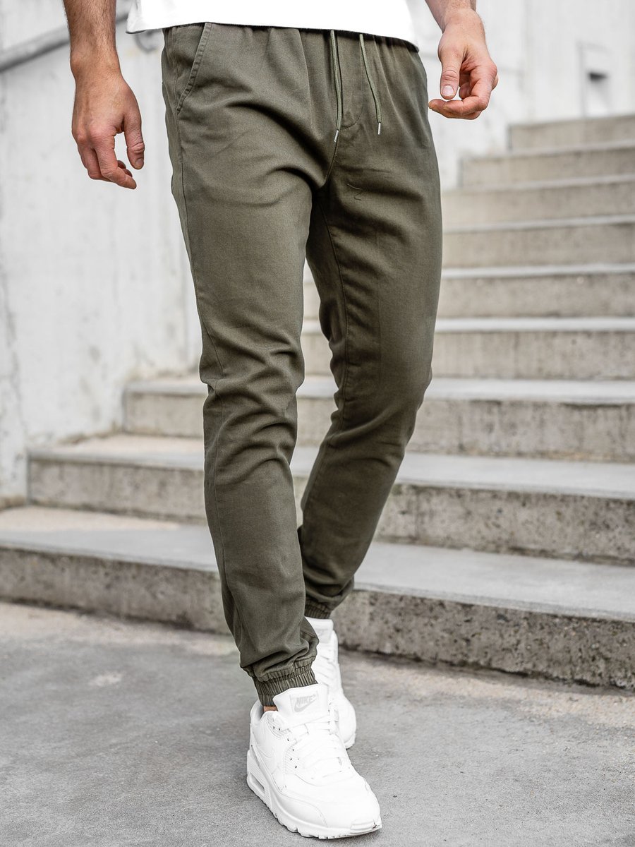 Khaki-joggery-spodnie-meskie-Bolf