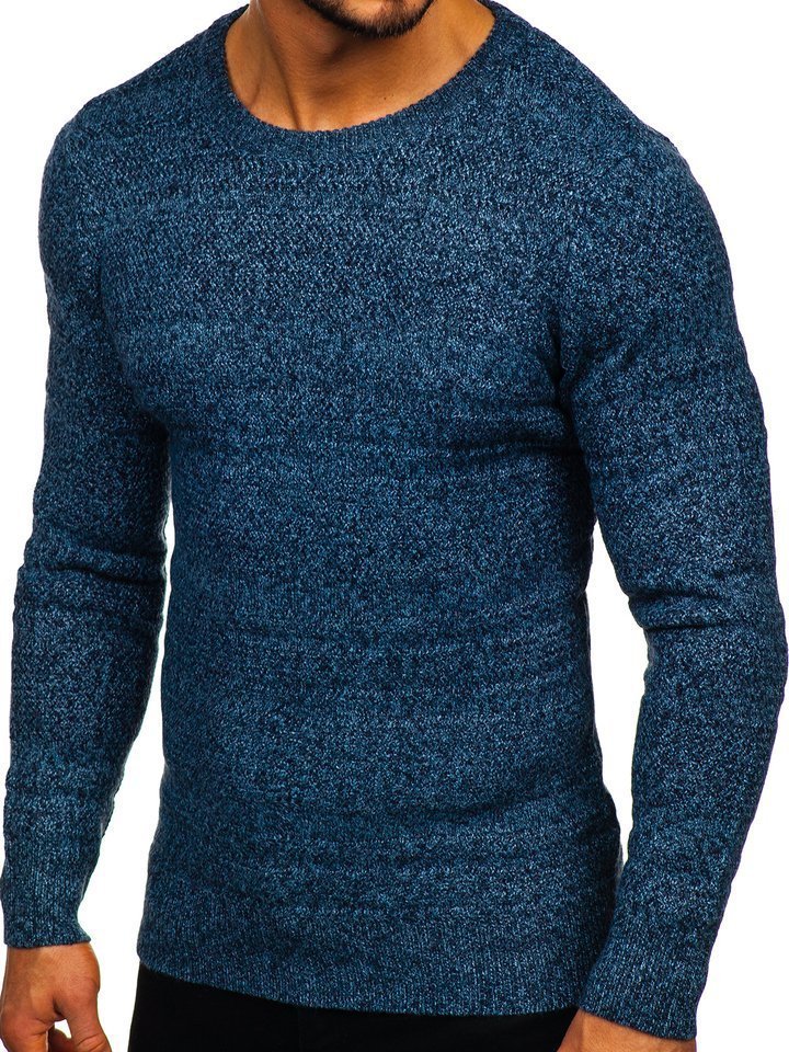 Sweter-meski-niebieski-Denley