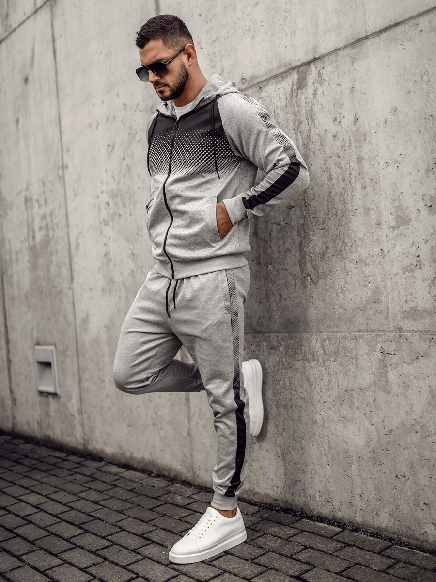 Szary-dres-meski-z-kapturem-Denley