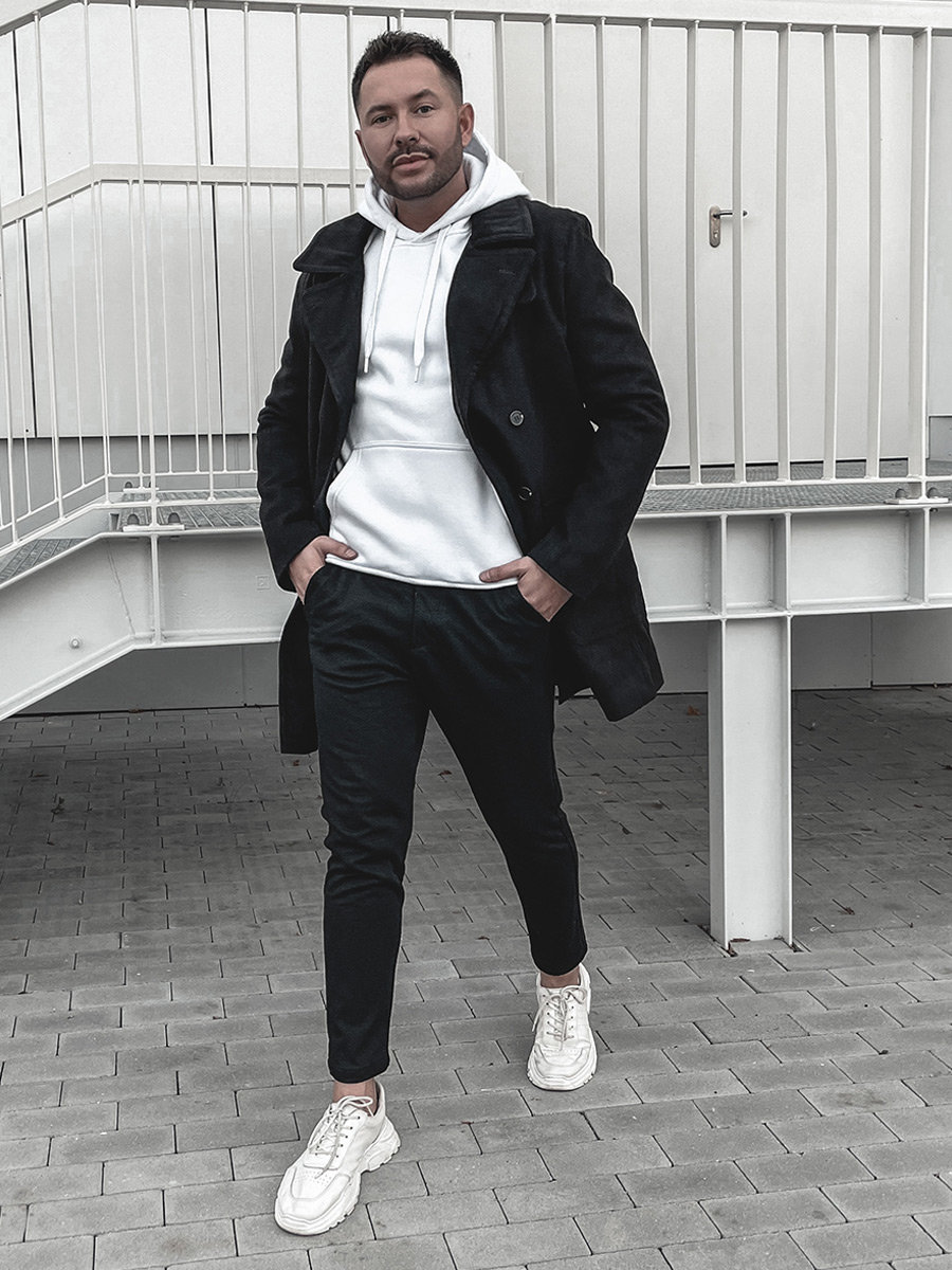 Plaszcz-dwurzedowy-meski-zimowy-czarny-z-wysokim-kolnierzem-Denley