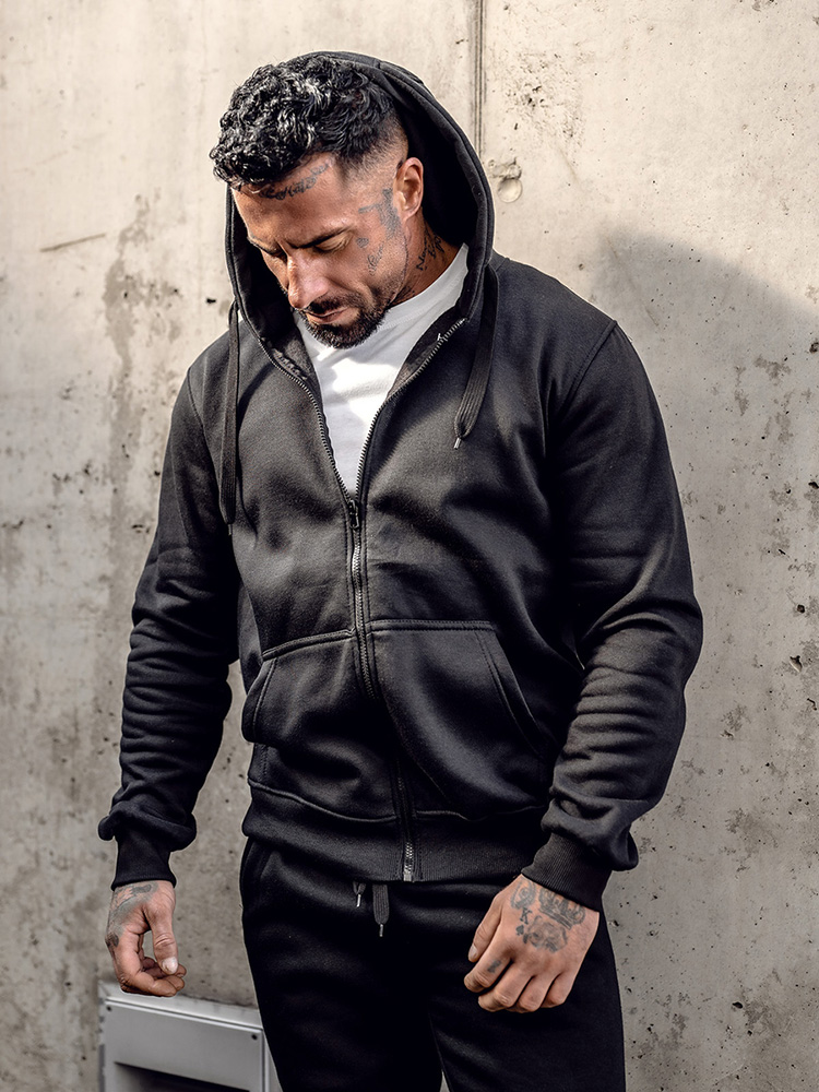 Czarna-bluza-meska-z-kapturem-Denley