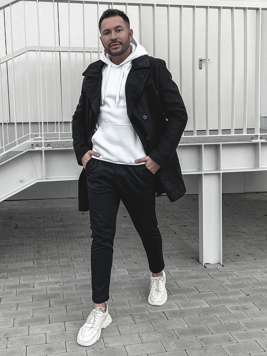 Plaszcz-dwurzedowy-meski-zimowy-czarny-z-wysokim-kolnierzem-Denley