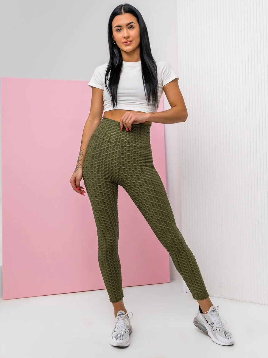 Khaki-legginsy-damskie-Denley