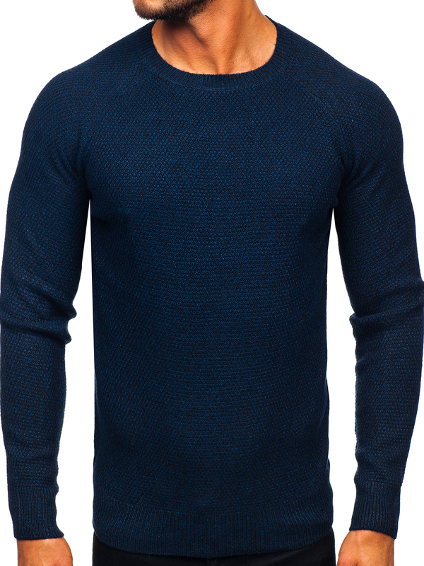 Sweter męski granatowy Denley H1810