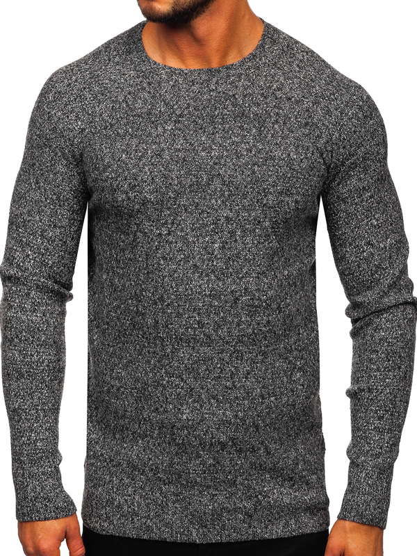 Sweter męski szary Denley H1810