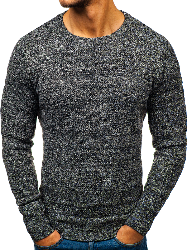 Sweter męski szary Denley H1805