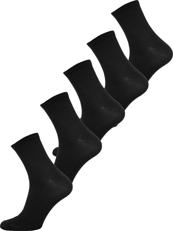Czarne skarpetki męskie Denley A8007-5P 5 PACK